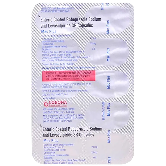 mac plus capsule 10's